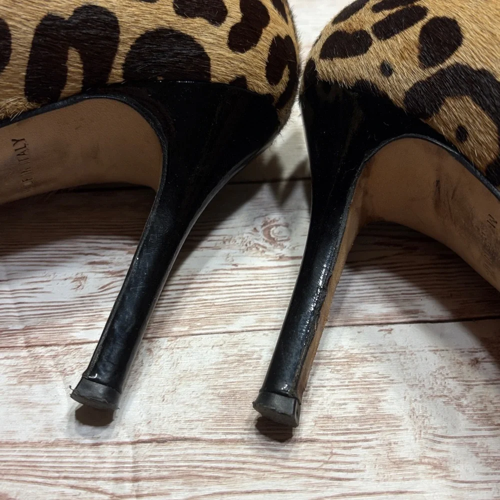 Kate Spade Leopard Print Heels Size 9B